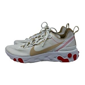 Nike Women's React Element 55 White Desert Ember‎ Size 9